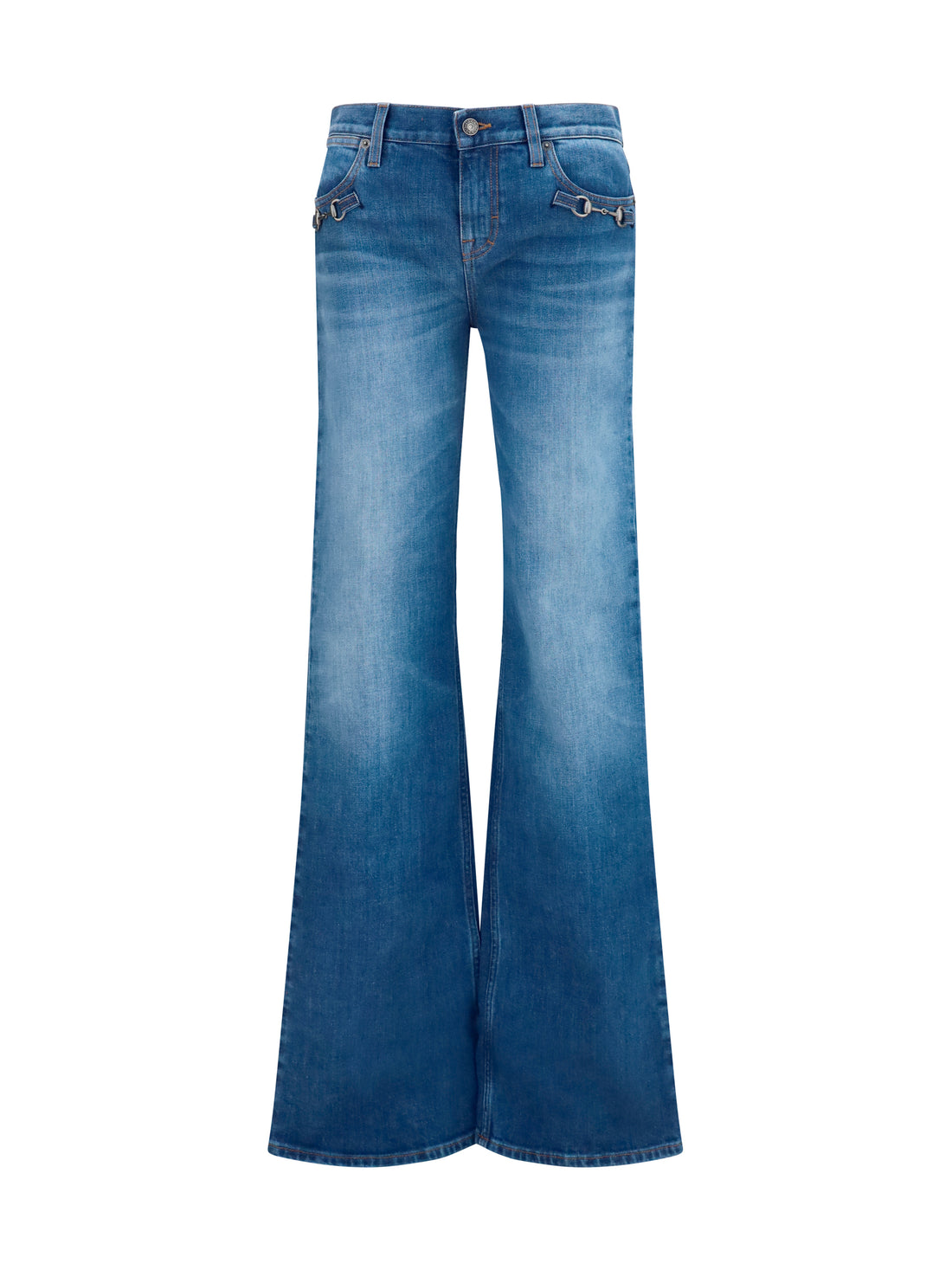 GUCCI 25 stretch cotton jeans with horsebit 