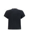 short-sleeve t-shirt with central logo print