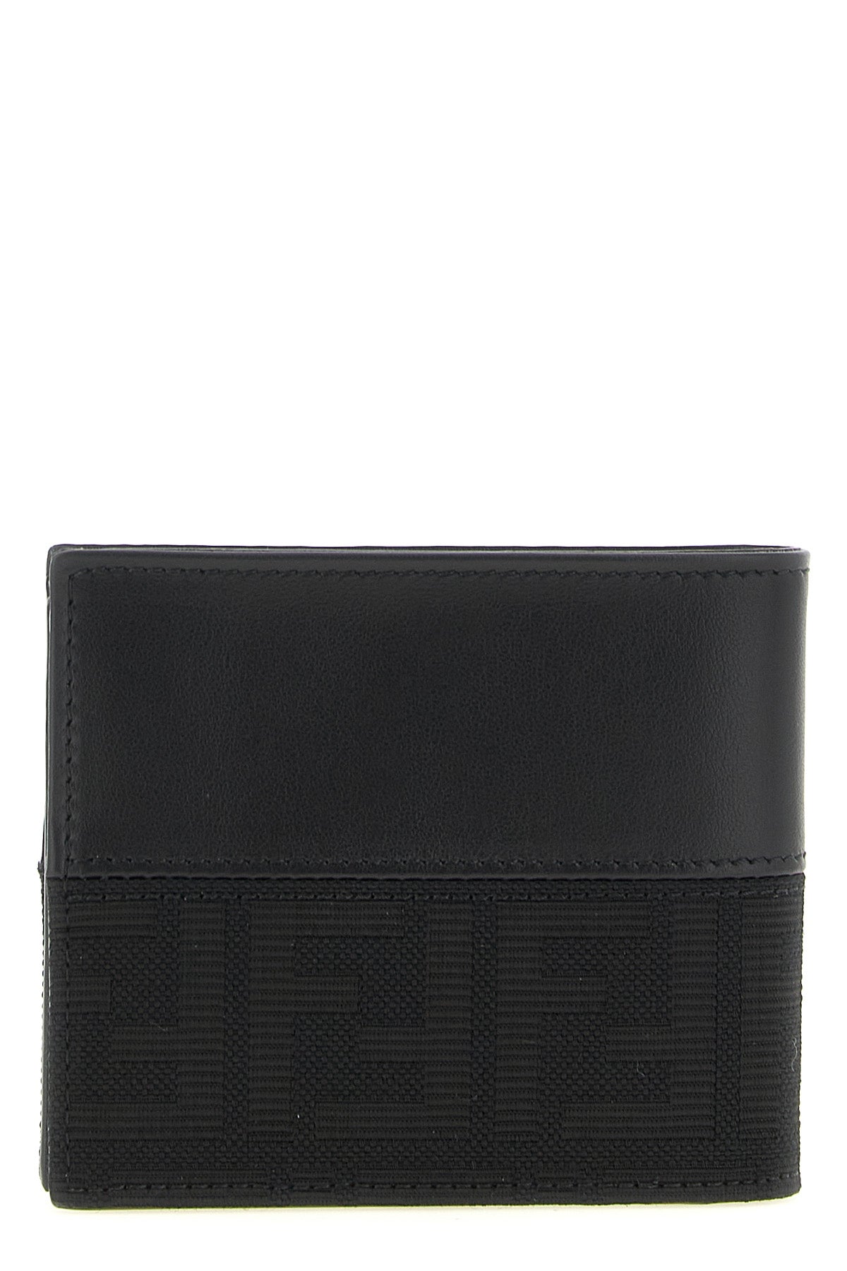 the fendi bi-fold wallet expresses the highest italian craftsmanship precision t