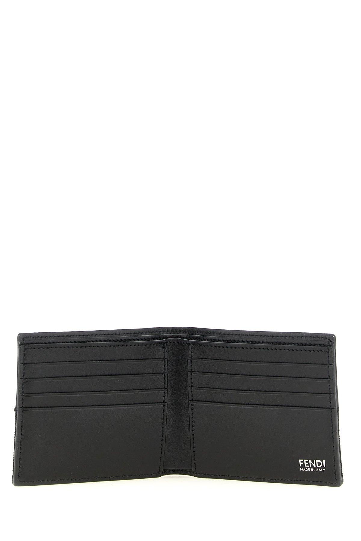 the fendi bi-fold wallet expresses the highest italian craftsmanship precision t
