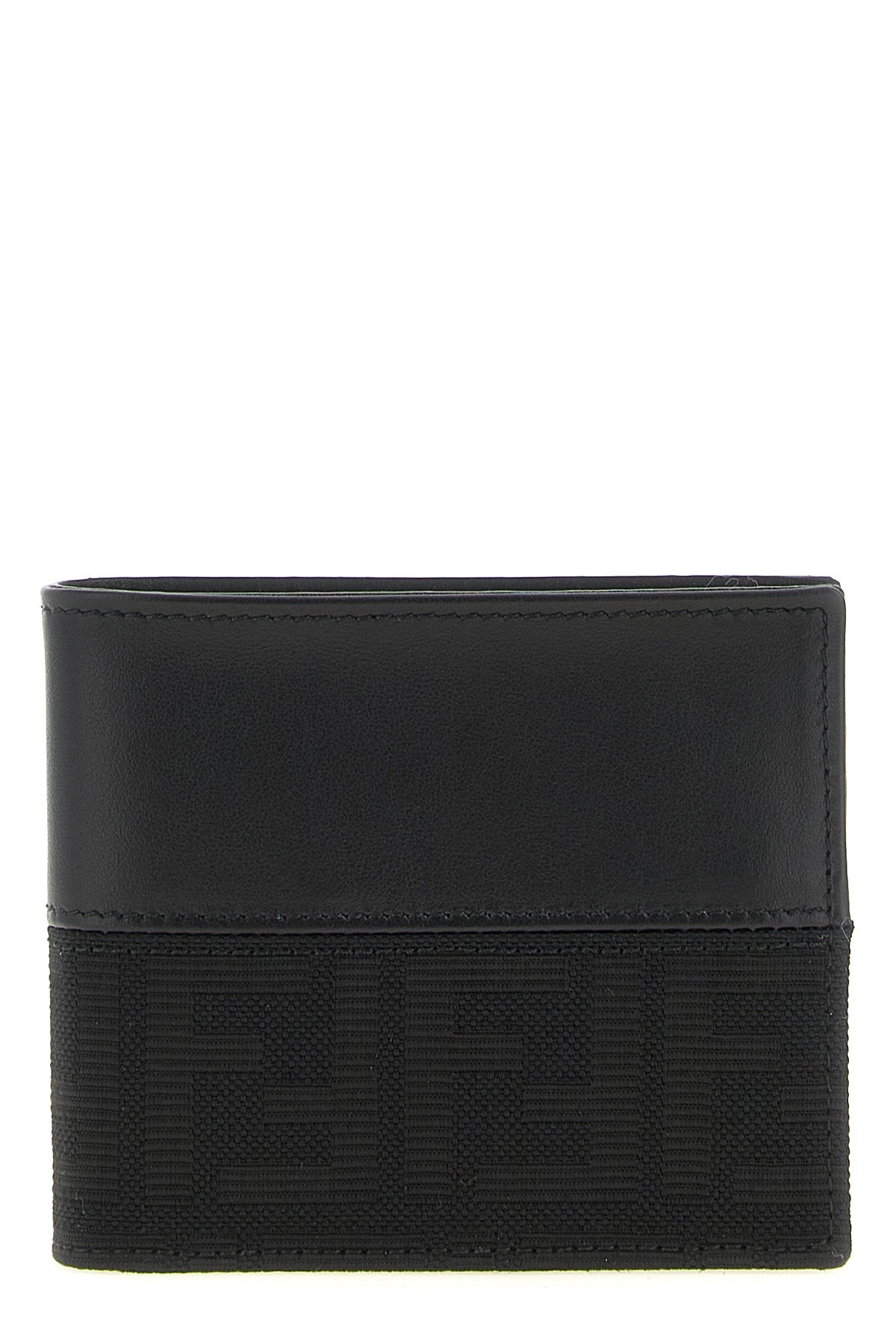 the fendi bi-fold wallet expresses the highest italian craftsmanship precision t