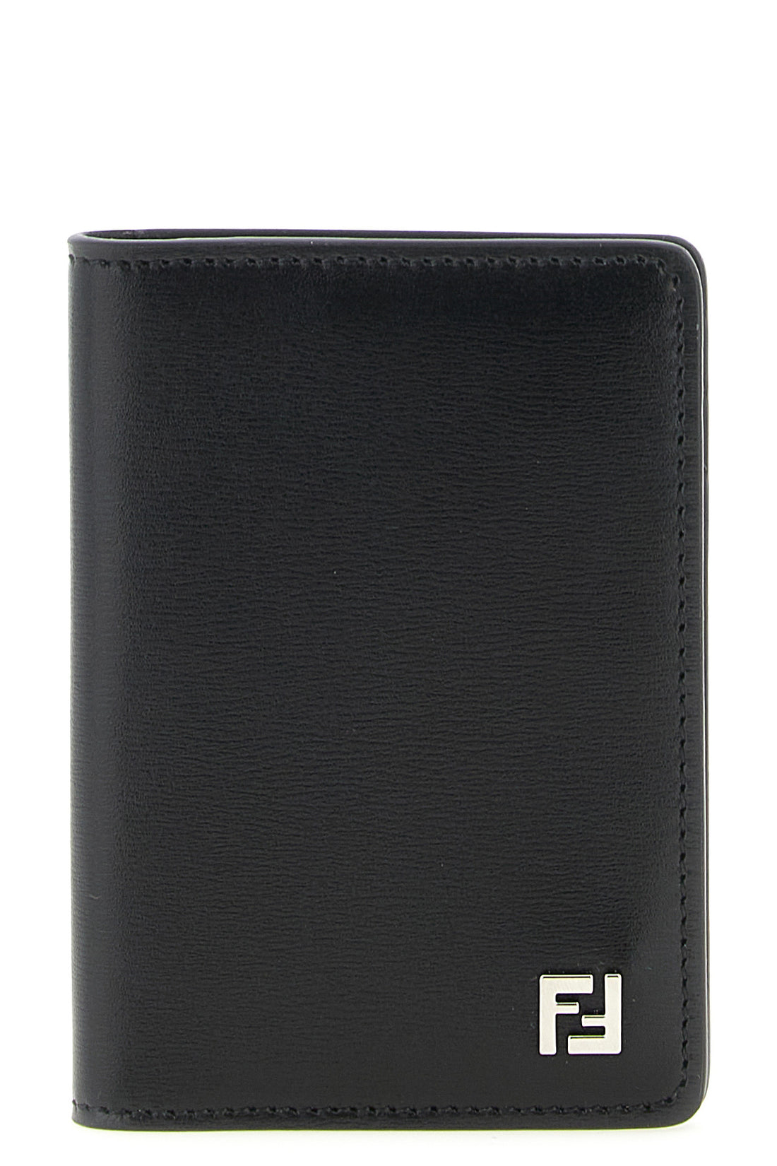 FENDI OS calf leather card holder