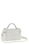 vanity falabella crossbody bag in matt eco shaggy deer fabric