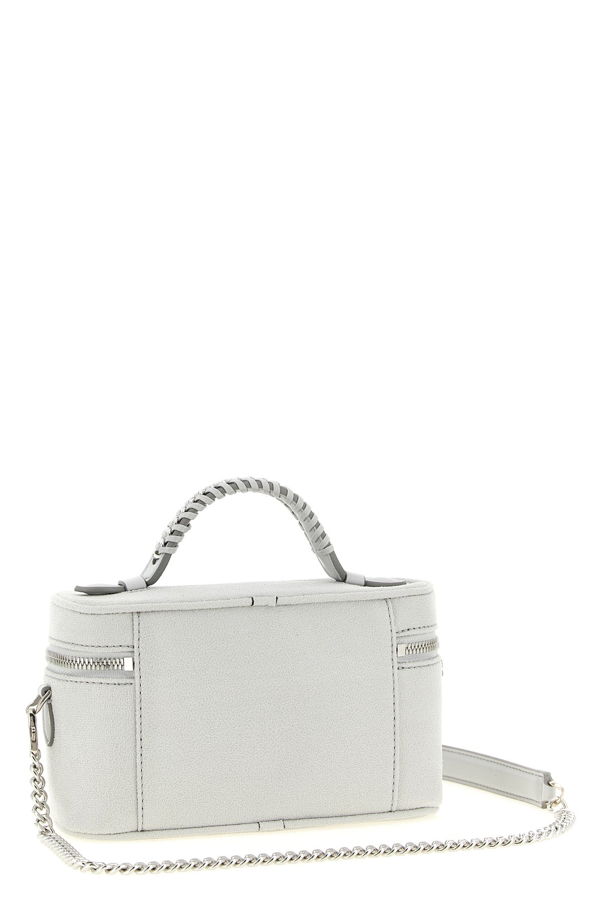 vanity falabella crossbody bag in matt eco shaggy deer fabric