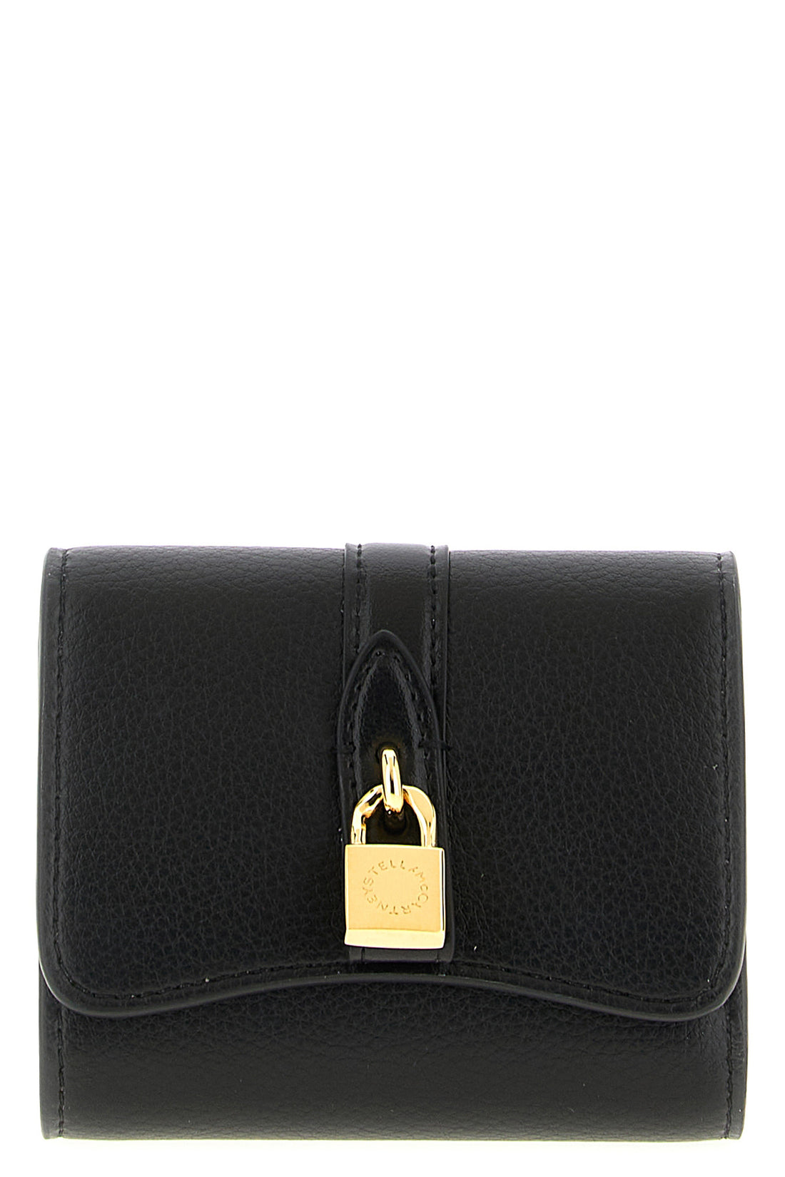 STELLA MCCARTNEY OS stella rider trifold wallet in grainy eco