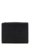 falabella wallet in matt shaggy deer