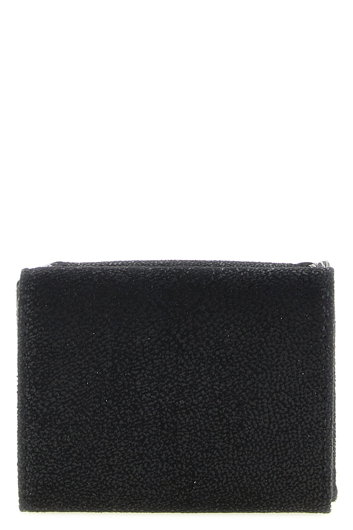 falabella wallet in matt shaggy deer