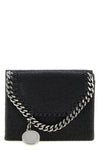 falabella wallet in matt shaggy deer