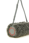 the stella mccartney clutch redefines everyday volumes through a geometric silho
