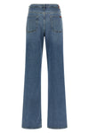 modern dojo jeans in slightly stretch cotton cotton denim