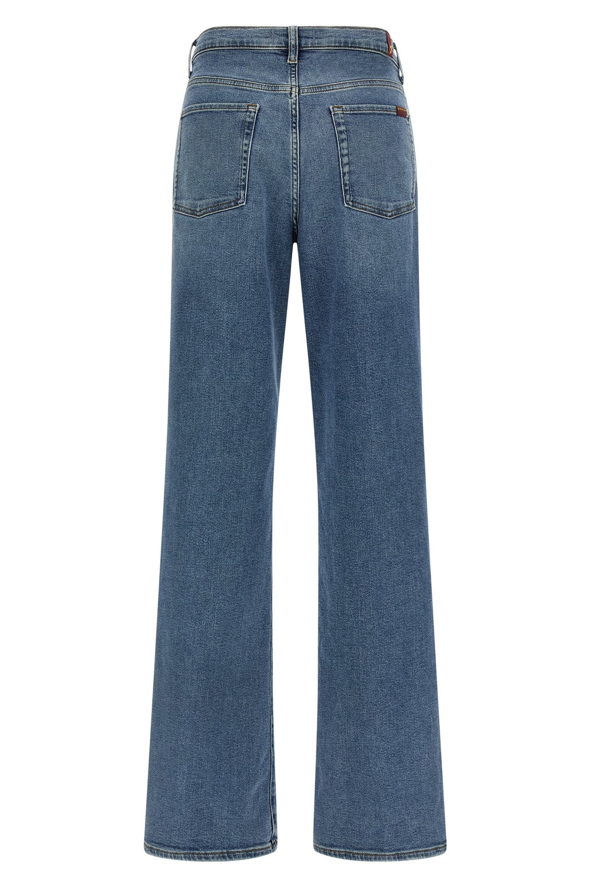 modern dojo jeans in slightly stretch cotton cotton denim