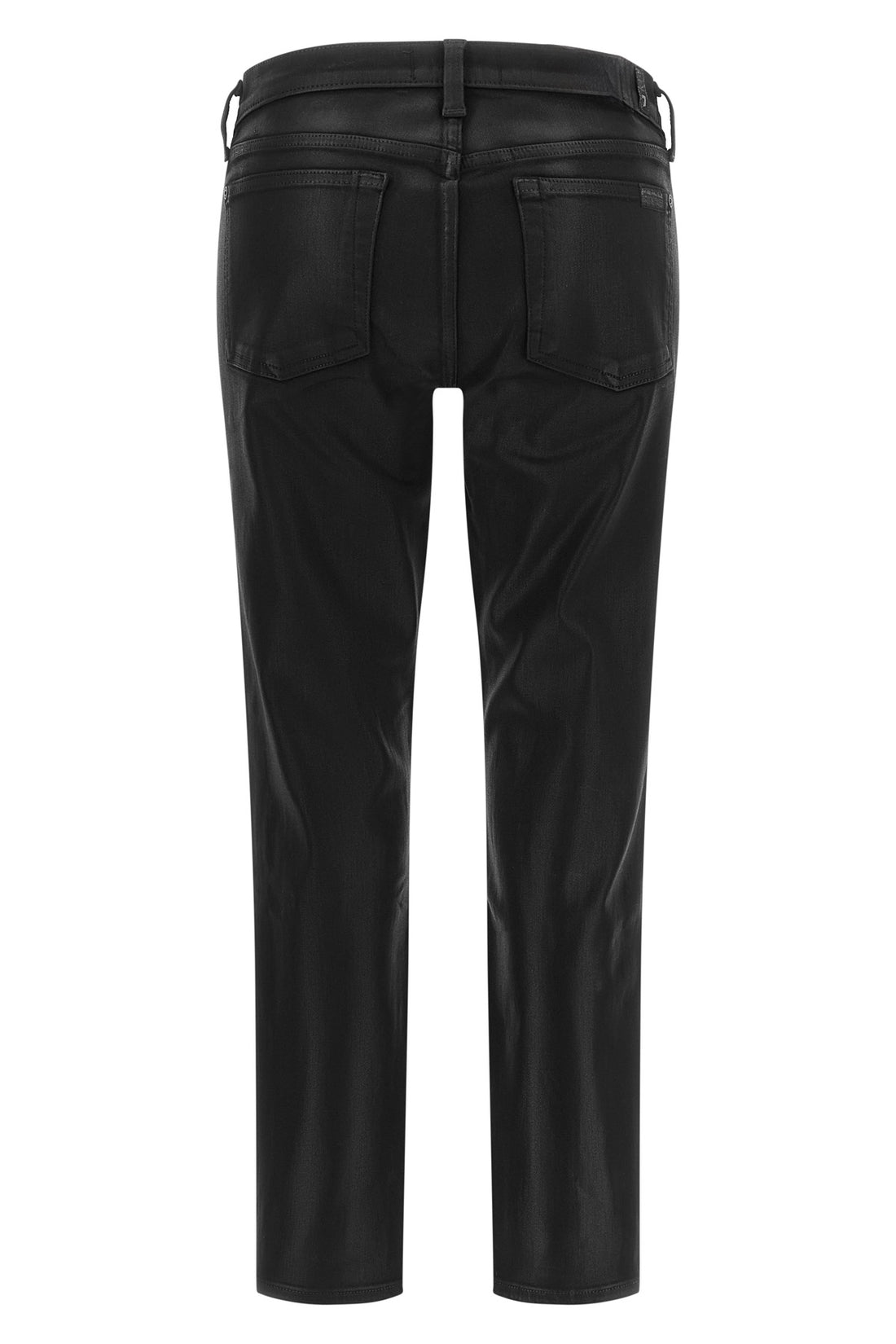7 FOR ALL MANKIND 24 the 7 for all mankind jeans are distinguished by a sophisticated leather-effect