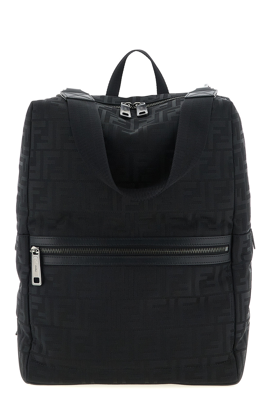 FENDI OS fendi lui padded ff nylon backpack