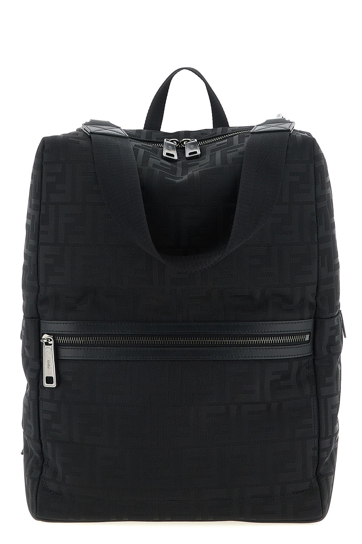 fendi lui padded ff nylon backpack