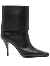 Saint Laurent Smooth Leather Niki Booties