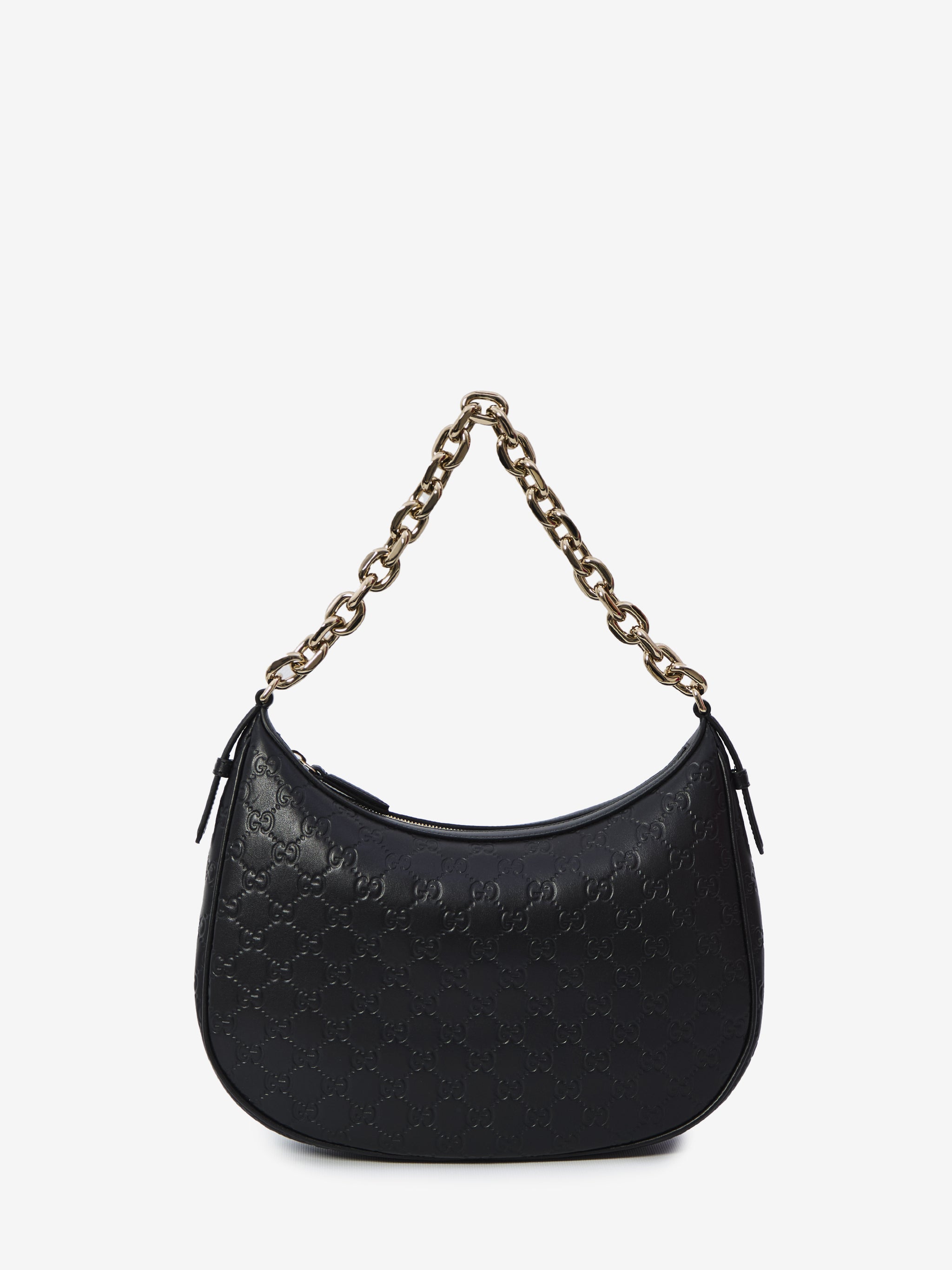 gg emblem large shoulder bag