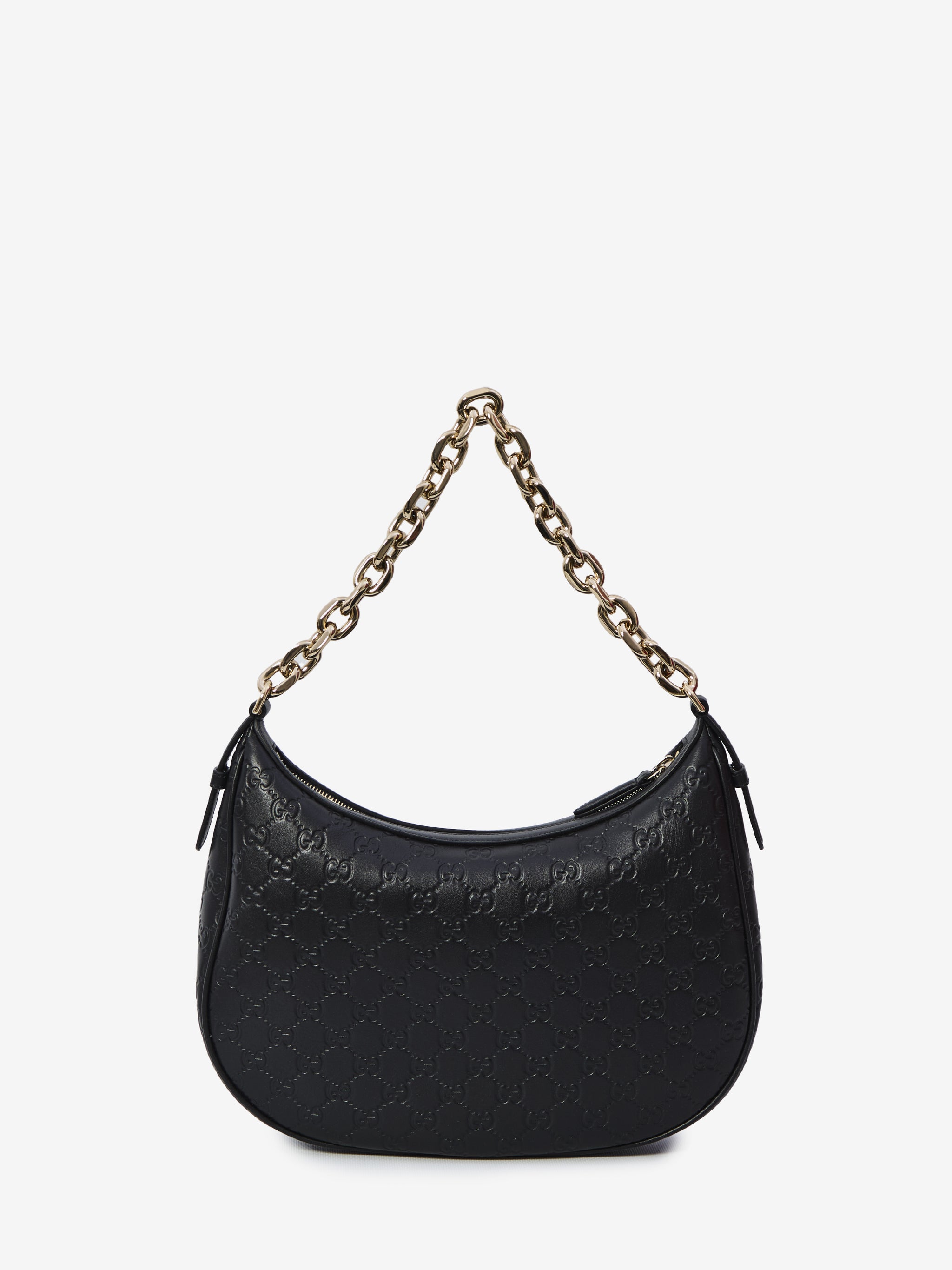 gg emblem large shoulder bag