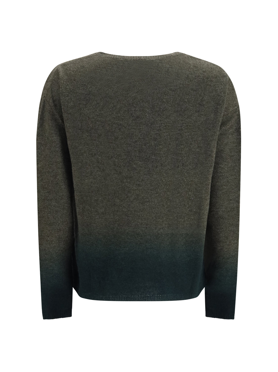 MIRROR IN THE SKY L gradient crewneck sweater
