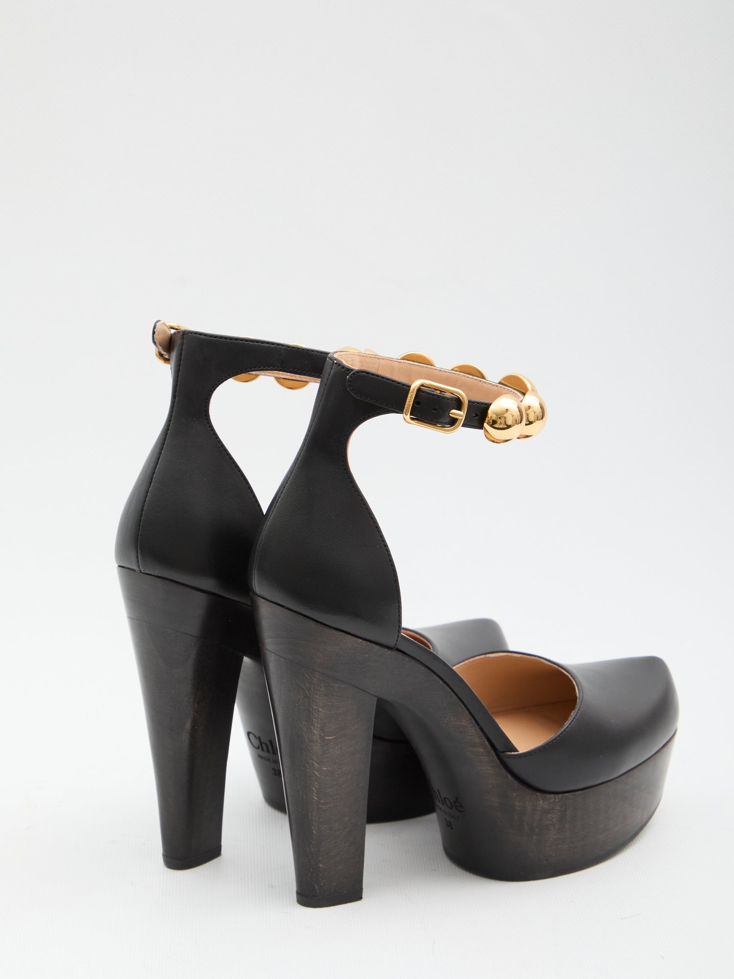 CHLOE 36 lola platform pumps