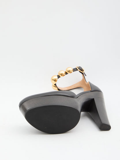 CHLOE 36 lola platform pumps