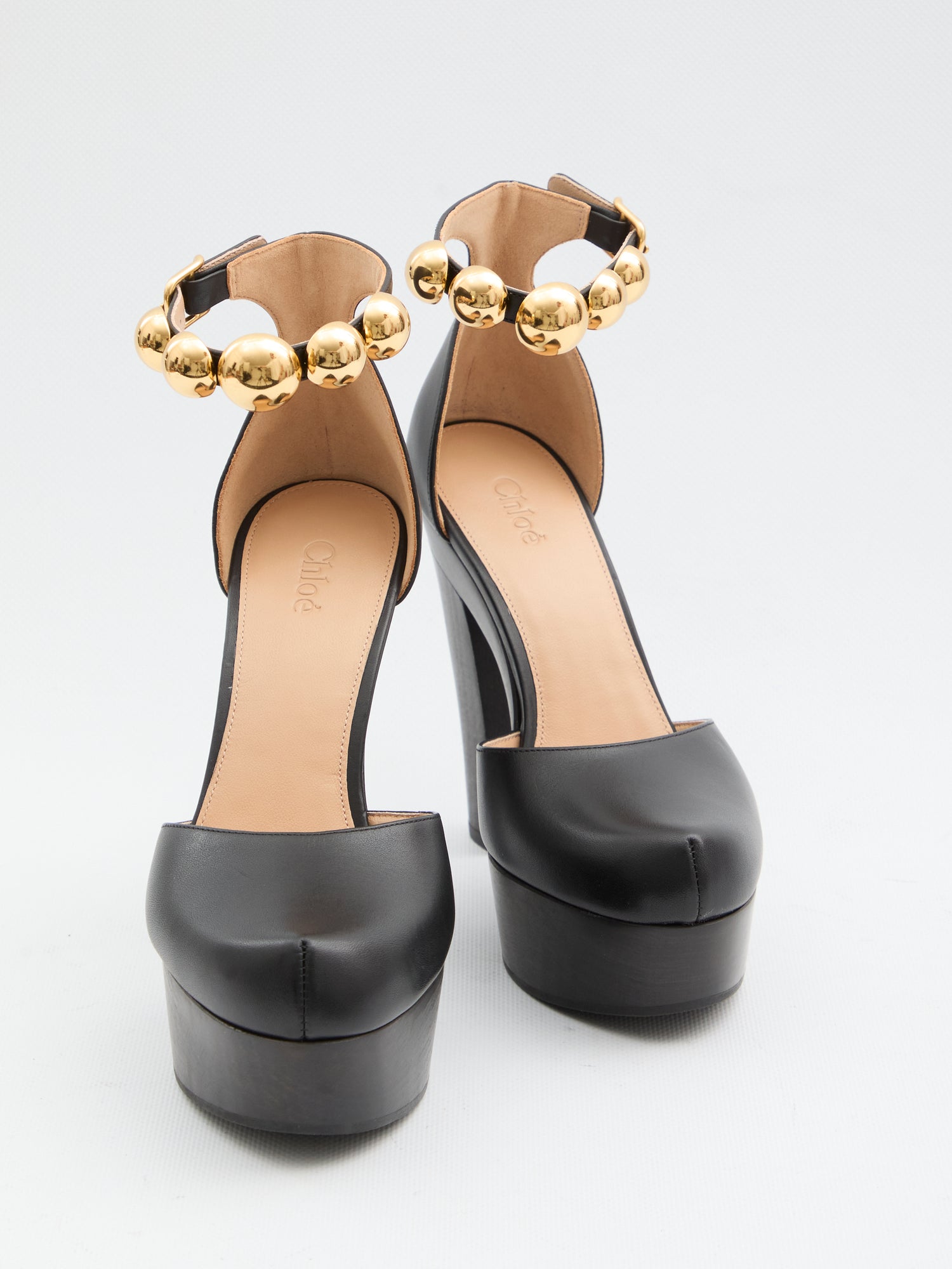 CHLOE 36 lola platform pumps