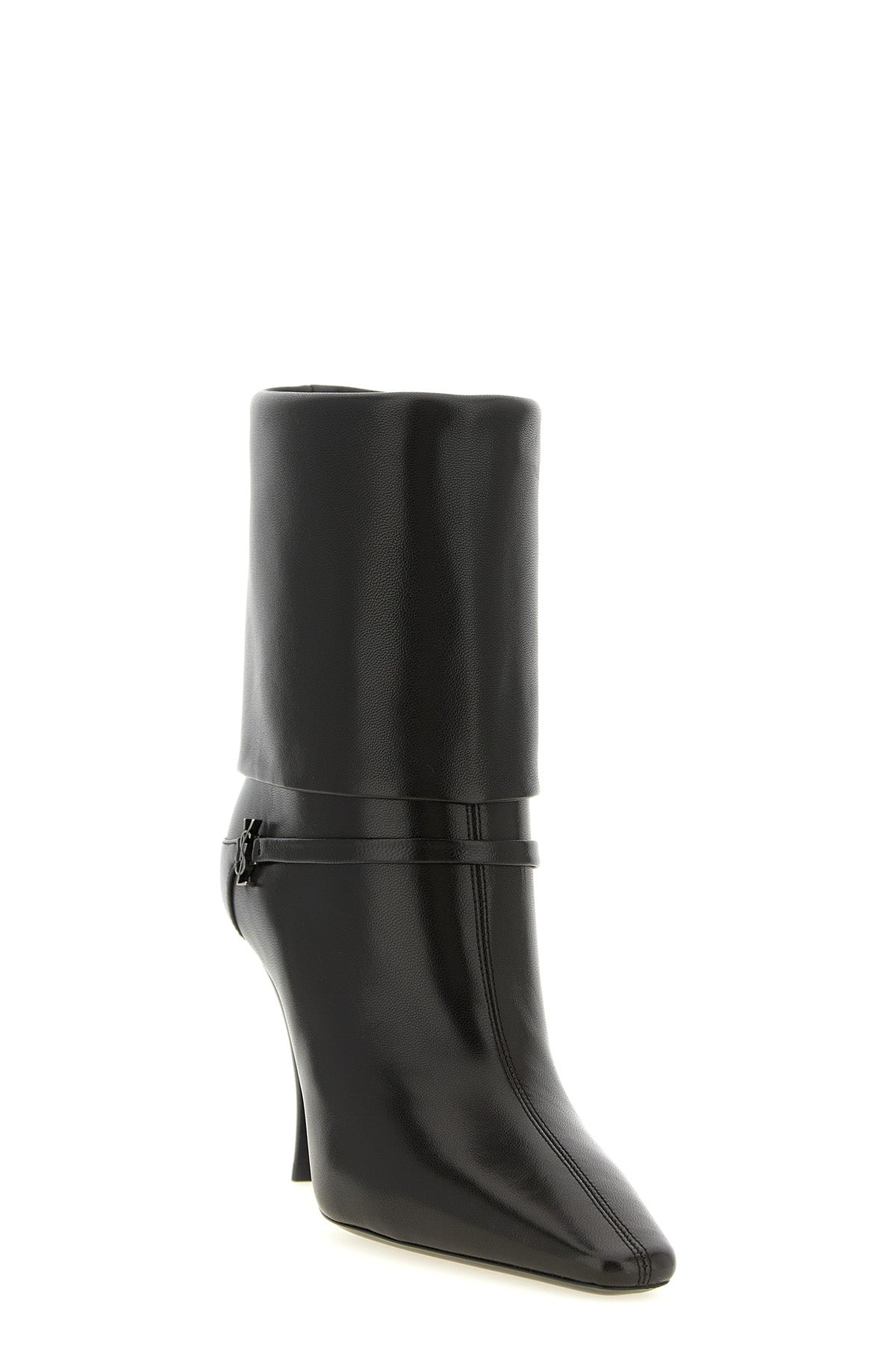 saint laurent niki ankle boots exemplify a rigorous sartorial approach through