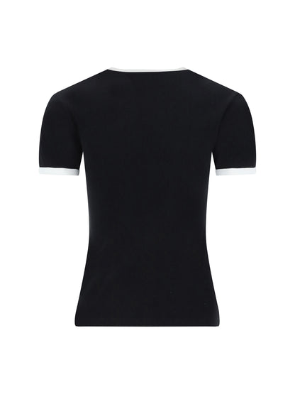 COURRÈGES L logo t-shirt