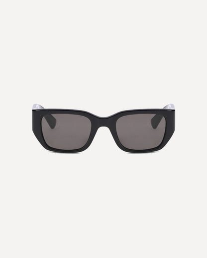 Bottega Veneta Intrecciato Square Sunglasses Black
