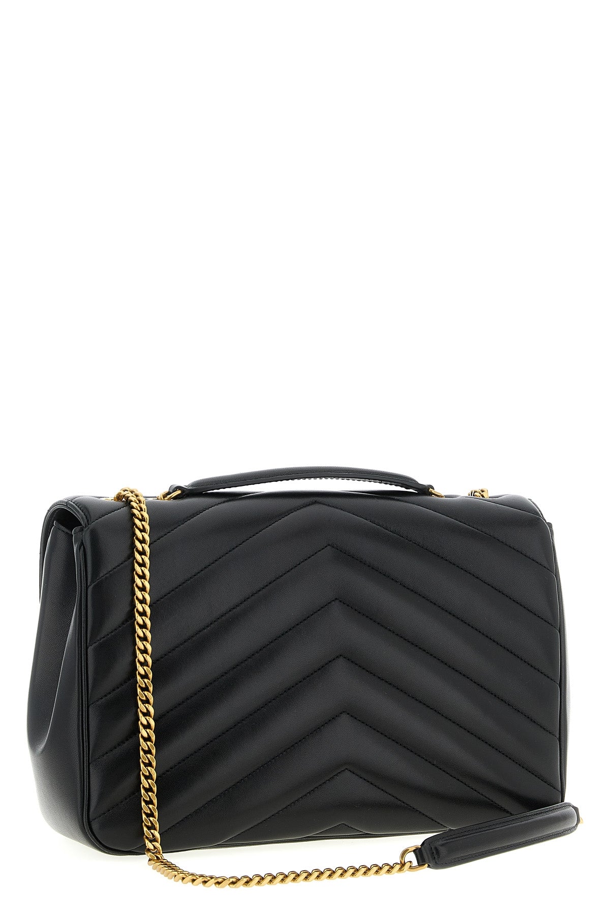 large loulou lambskin shoulder bag