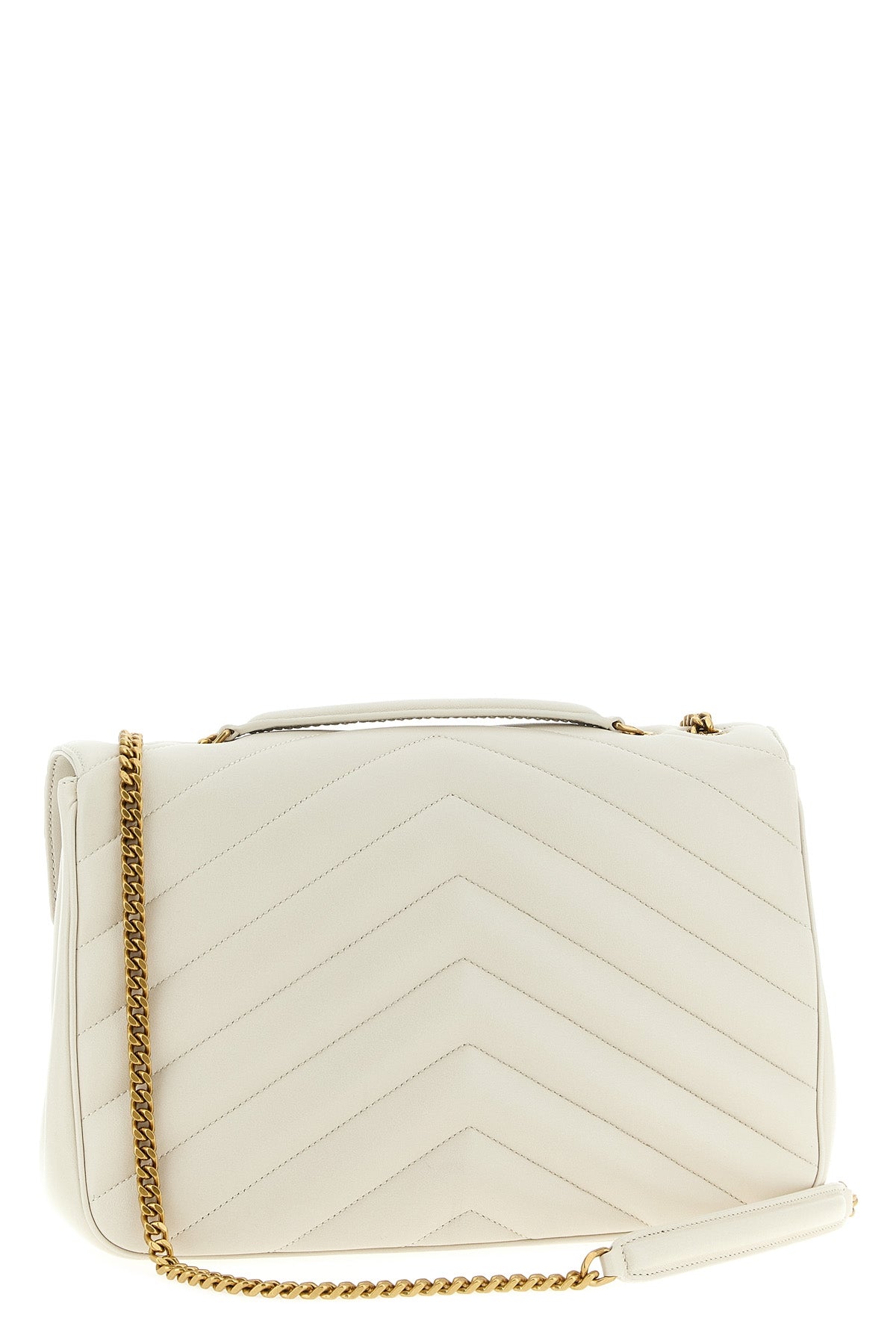 large loulou lambskin shoulder bag
