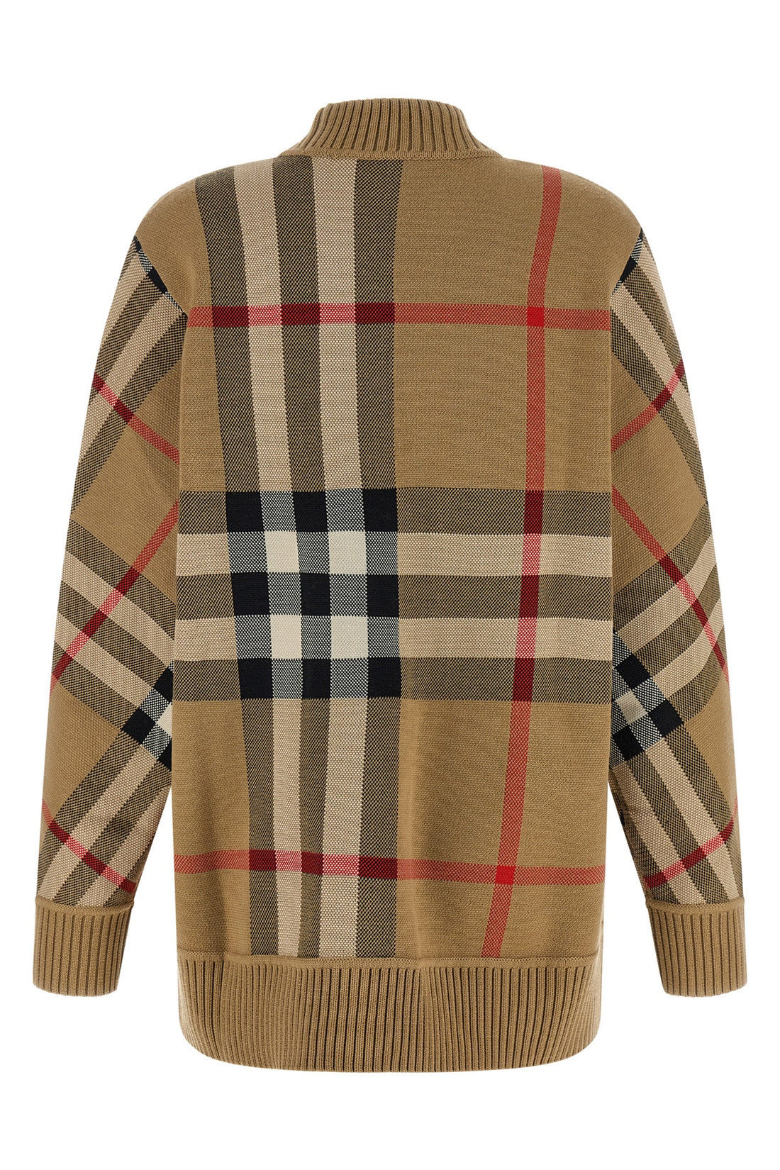 BURBERRY M caragh superfine merino wool blend cardigan