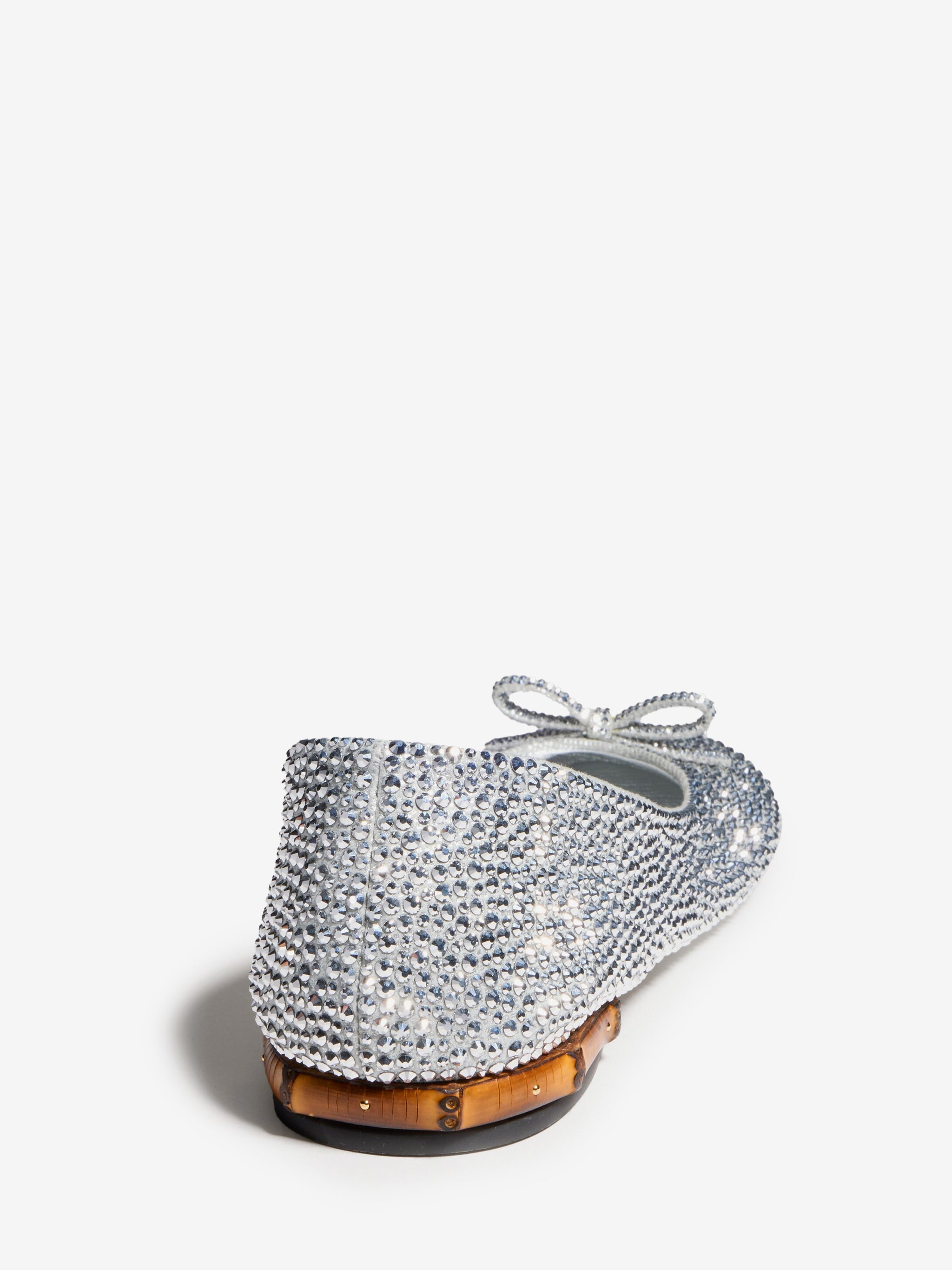 crystal ballerinas with bamboo