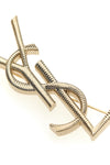 gold metal cassandre brooch