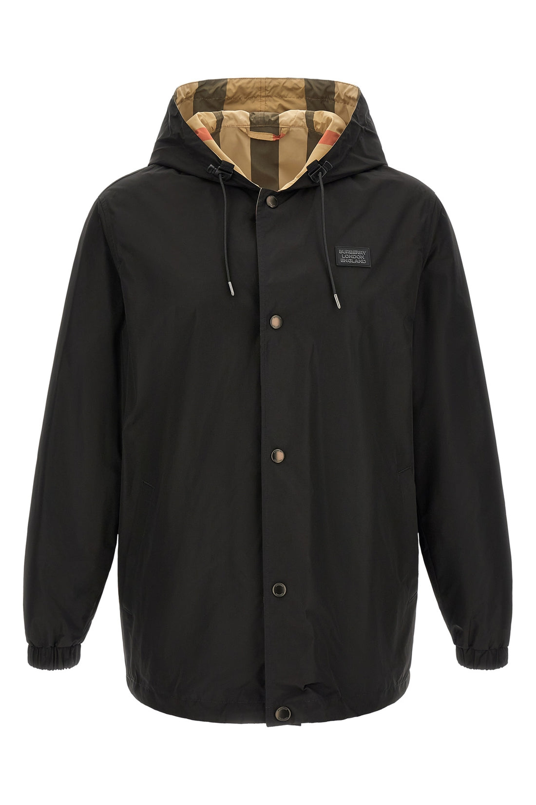 BURBERRY L elmhurst reversible hooded jacket