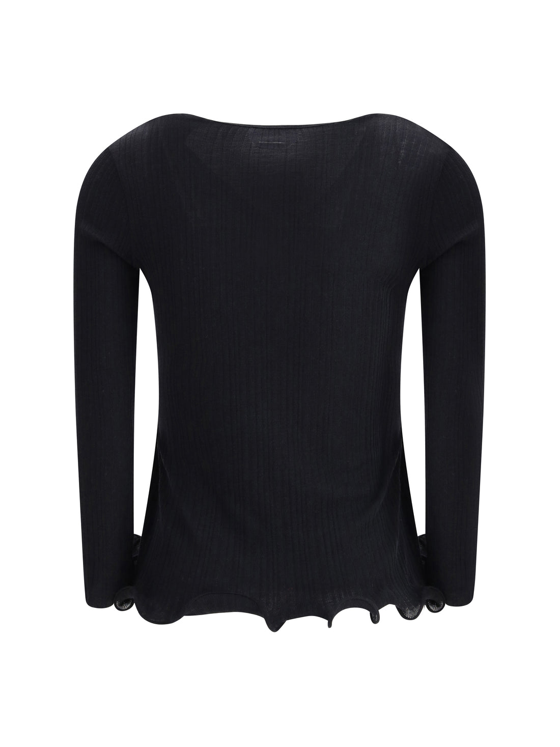 FENDI L long-sleeved virgin wool top
