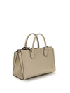 small antigona catchall glossy grained leather handbag