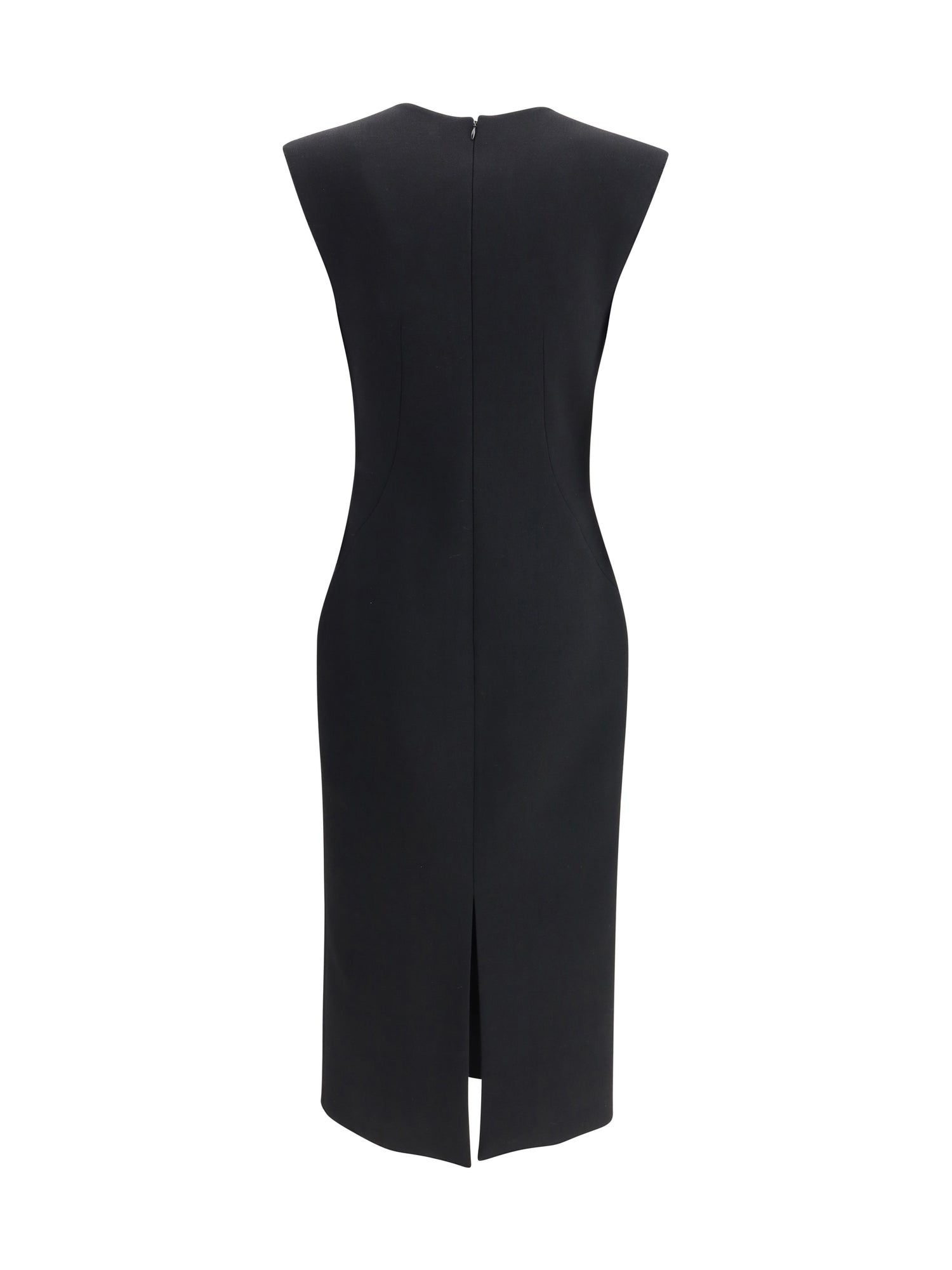 GIVENCHY 36 v-neck pencil dress