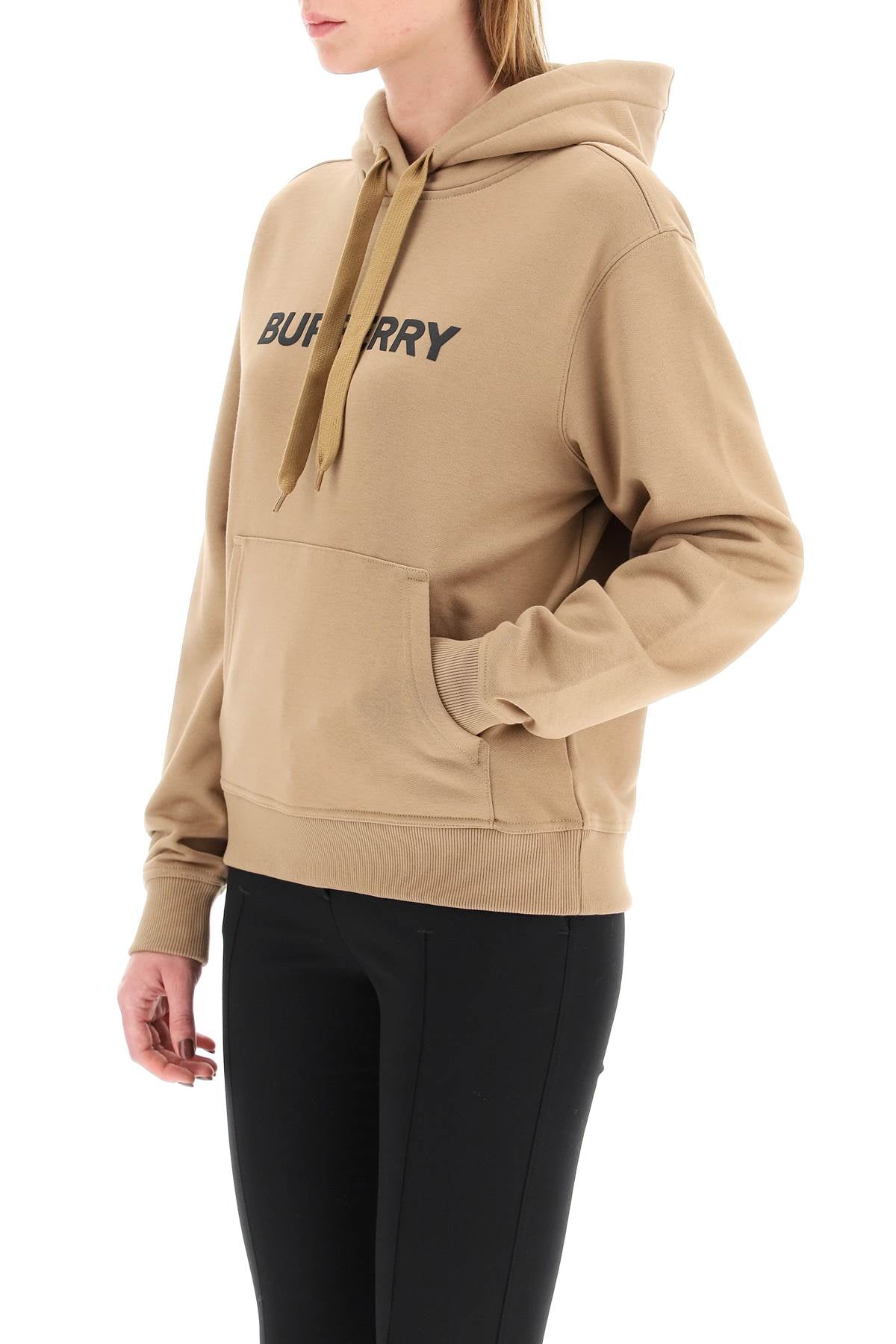 poulter hoodie with logo print