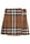 exaggerated check pleated wool mini skirt