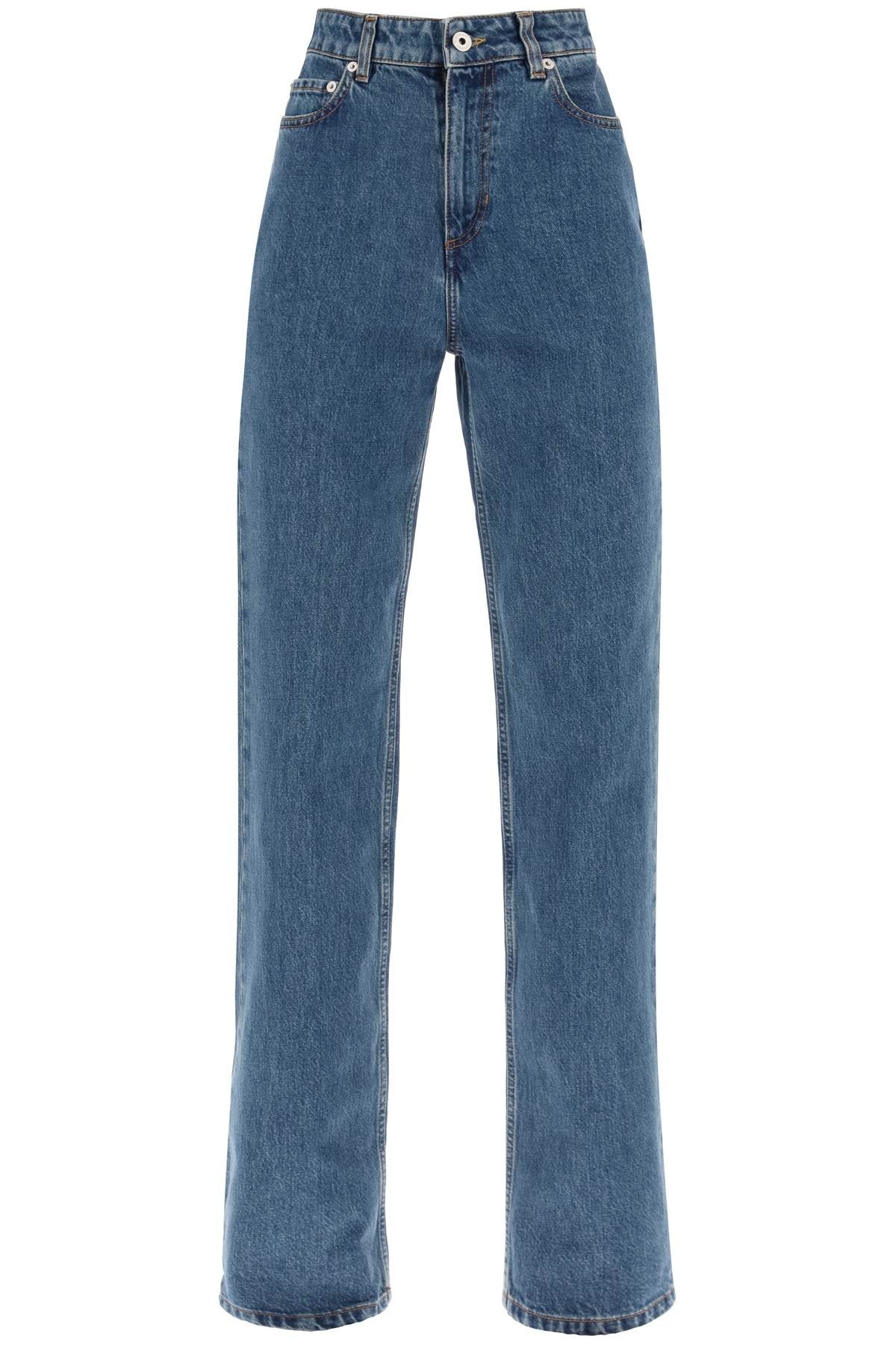 'bergen' loose jeans with straight cut