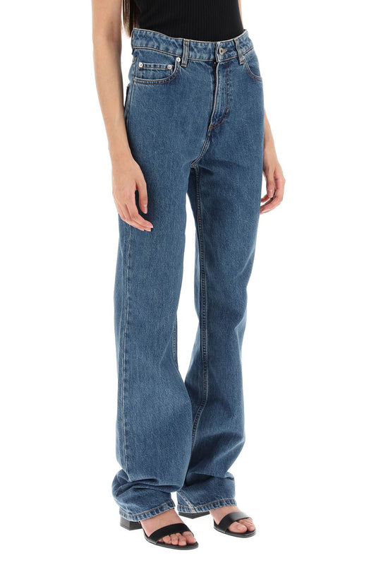 'bergen' loose jeans with straight cut