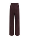 high waisted grain de poudre pants