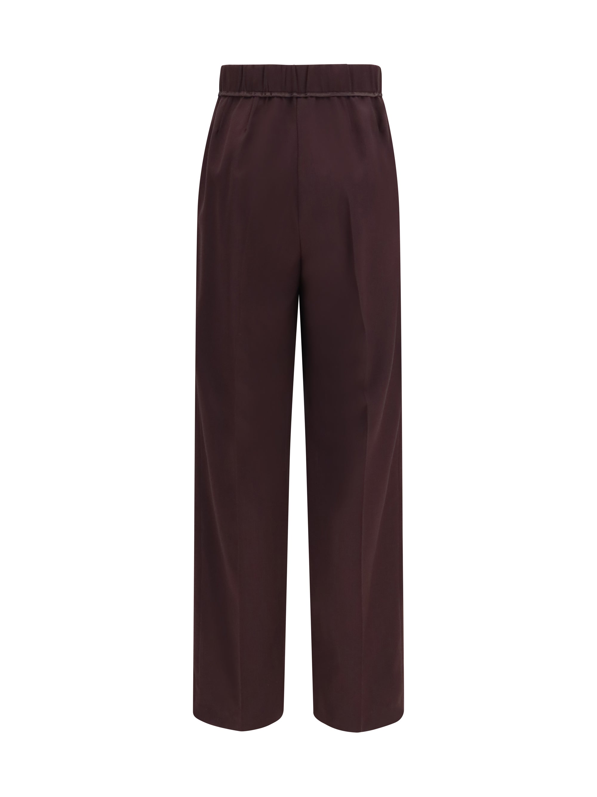 high waisted grain de poudre pants