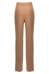 silk crêpe pants