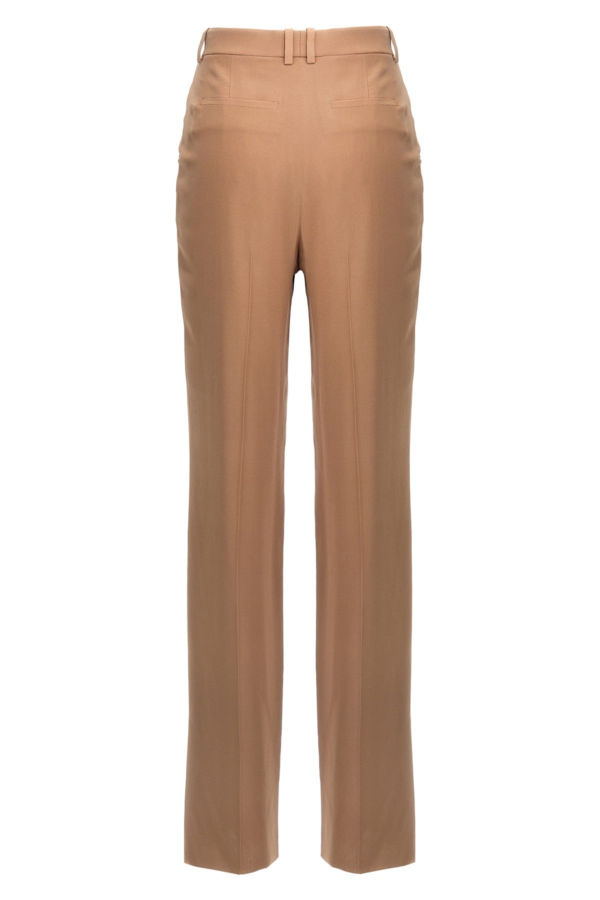 silk crêpe pants