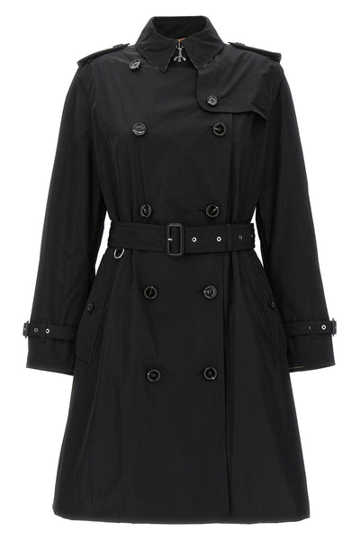 kensington double-breasted cotton trench coat