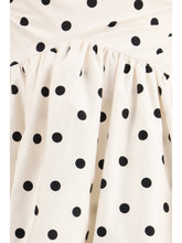 SELF-PORTRAIT 8 polka dot cotton midi dress