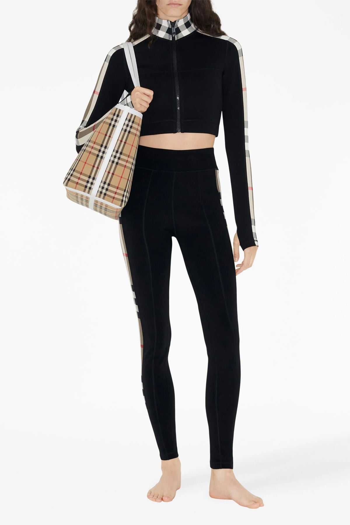 cynthia stretch jersey sweatshirt