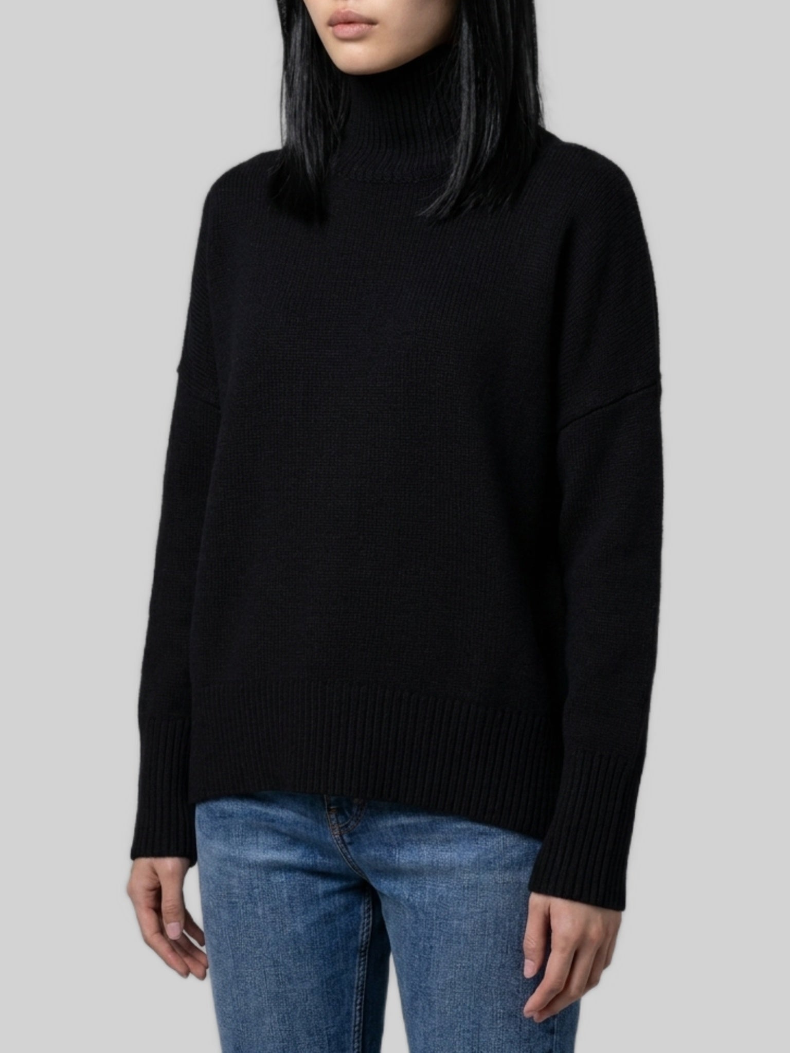 black heidi sweater