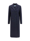 shetland wool double breasted coat